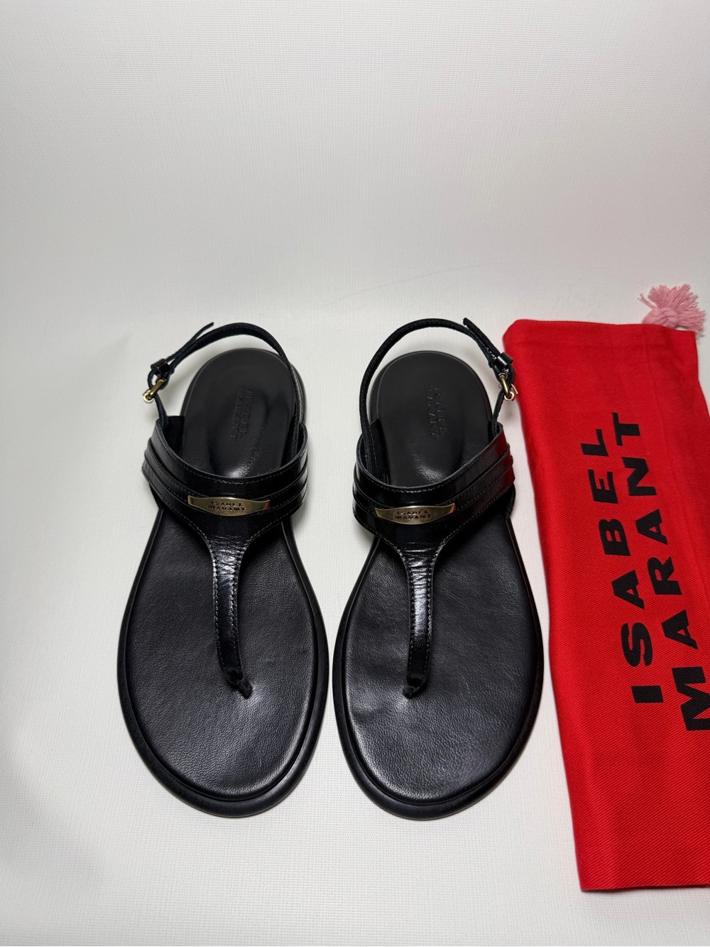 ISABEL MARANT
Nya leather slingback sandals